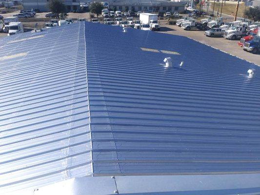 We can roof any application on commercial roofs and can  coat metal roofs to extend the life of the roof at substantial savings to you.