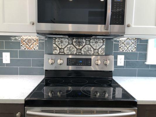 Anatolia Marrakesh backsplash