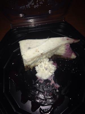 This is the cheescake for $8. Way overpriced for portion size