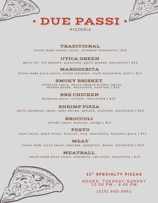 Specialty Pizza