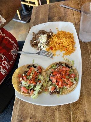 Steak tacos lunch special