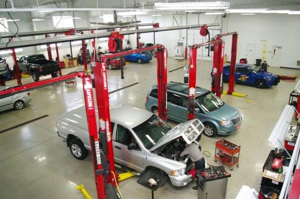 Our state of the art service department will have you back on the road in no time.