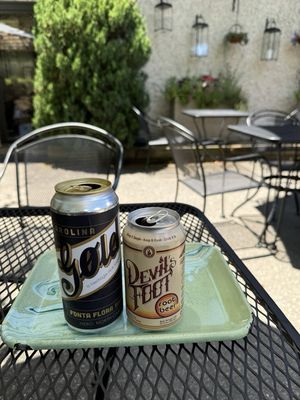 Carolina Gold beer and Devils Foot Root beer were refreshing on a hot June day.