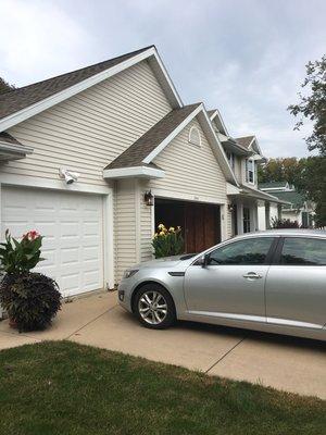 Installed new garage lights