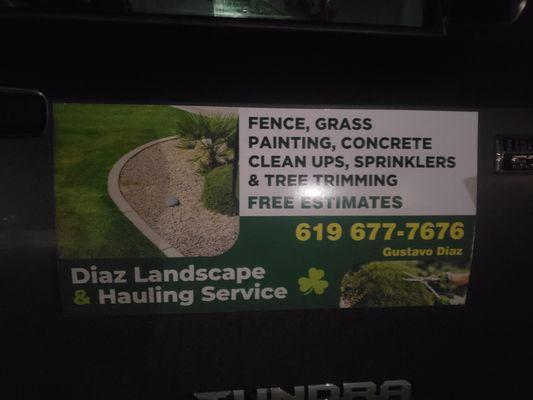 Diaz Landscape & Hauling Service