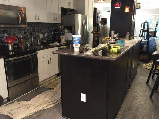 Entire Kitchen Remodeled