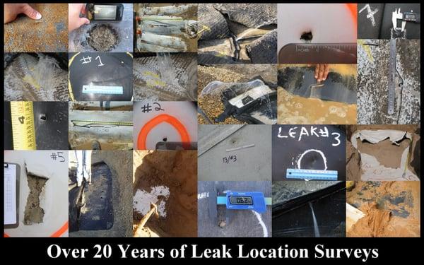 Over 20 years of Leak Location Surveys