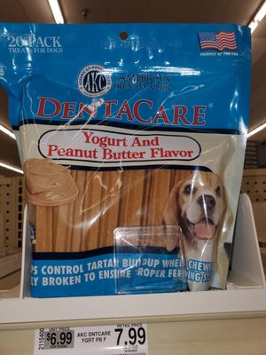 When did dogs start liking Yogurt and Peanut Butter treats?