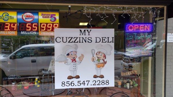 My Cuzzins Deli and Catering..Great prices , great service..