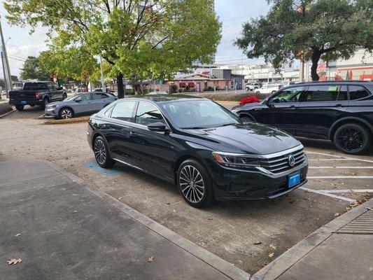 2022 Volkswagen Passat Limited Edition, 1 of 1973 made for the final year of the Passat.