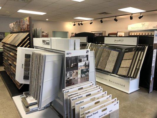 Browse our selection: Carpet, TIle, Laminate and more!