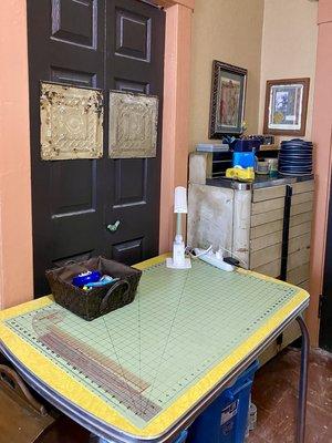 Sewing studio