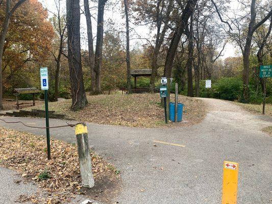 Entrance of the park