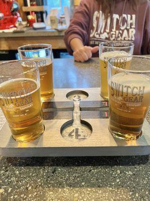 Beer flight