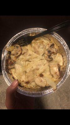 Chicken alfredo pasta