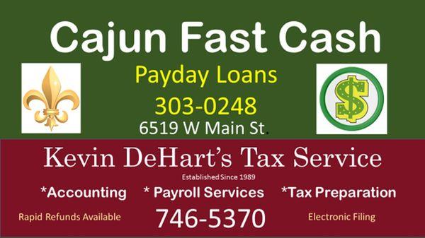 Cajun Fast Cash