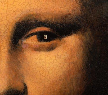 Mona Lisa "Secret in the Eye"