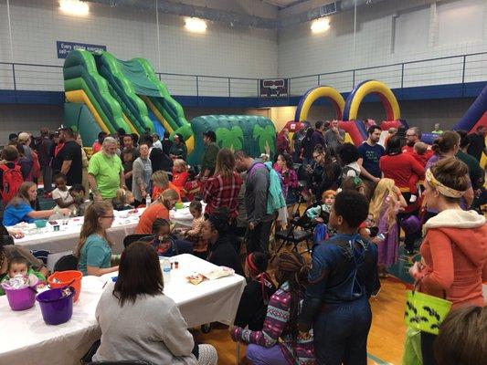 Park Hill Baptist Church "Fall Fest" held Oct. 31, 2018. More than 1,000 people from surrounding community attended.