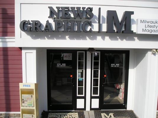 Welcome to the offices of M, the News Graphic and the Ozaukee County Guide.