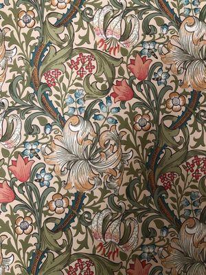 Detail: William Morris & Cie, "Golden Lily."