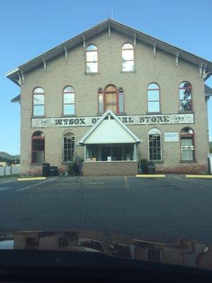 This is the front façade. Love how they restoring a lot of the interior.