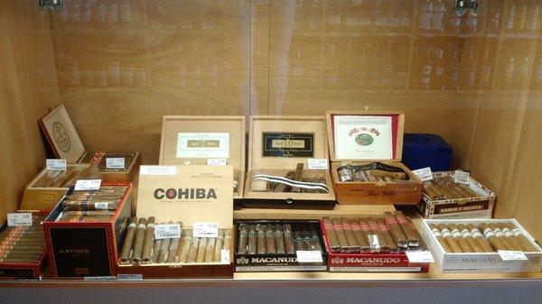 We now sell cigars!