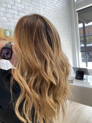 Sunny balayage by Ami Steele insta @ Ami.do.my.hair