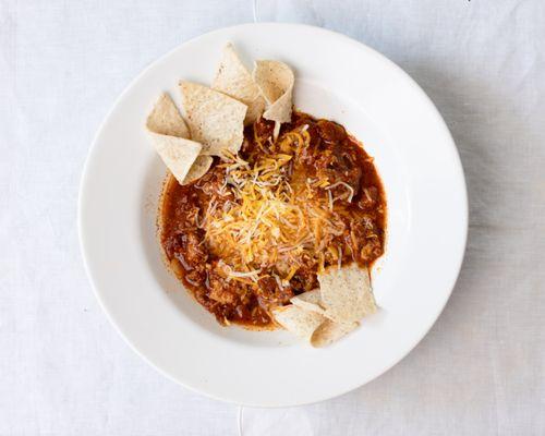 Healthy Portions Turkey Chili with Grain Free Cassava Chips