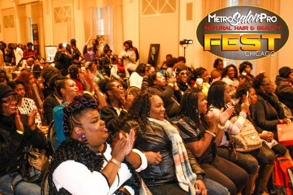 Crowd Shot of the #NaturalHairFestChicago Audience!