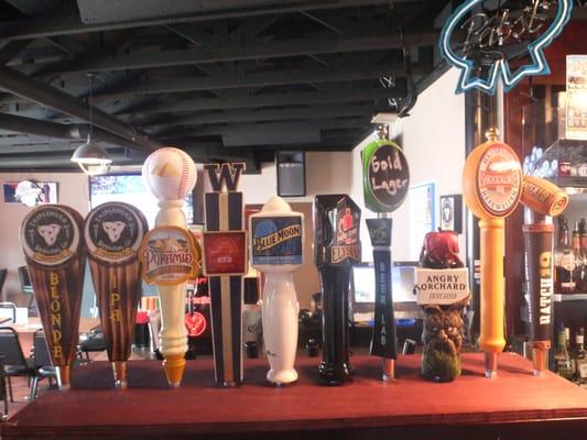 Over 20 beers on Tap