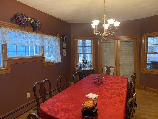 Dining Room in Saugus, Faded Twilight