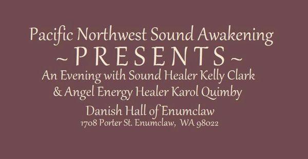 Sound Bath event with Angel Energy Healer, Karol Quimby.