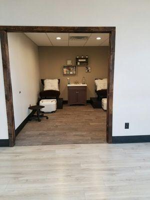 Pedicure room