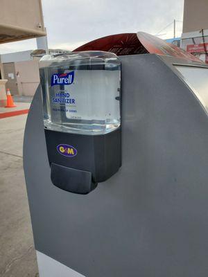 Purell at the Pump