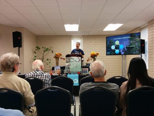 David Diskin talking about Camp Quest West.