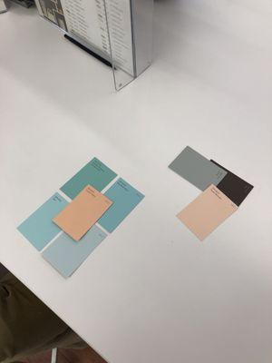 Paint swatches!