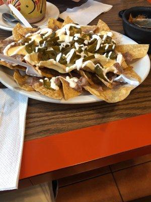 Some delicious nachos