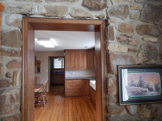 Quarter Sawn White Oak Kitchen Cabinets