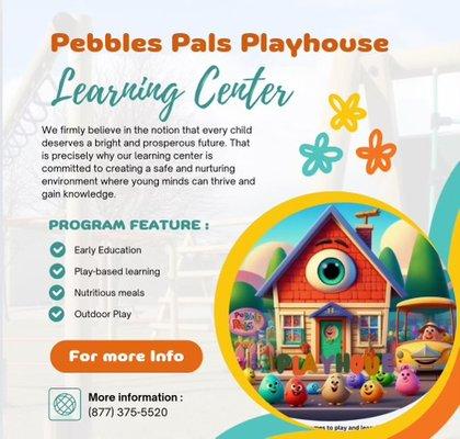 Pebble Pals Playhouse Learning Center