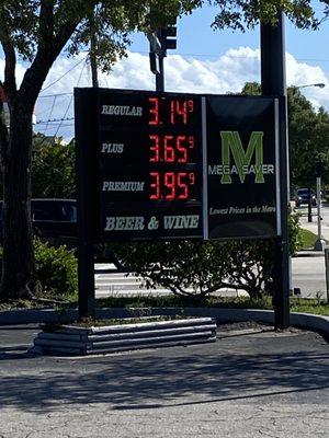 Low gas prices