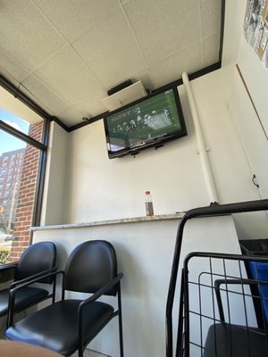 Nice tv while you wait for your laundry