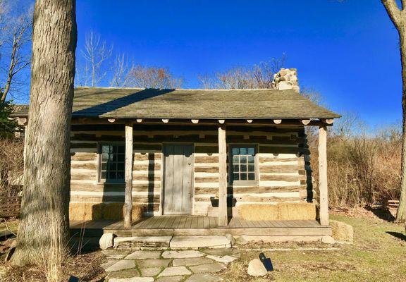 Newly renovated cabin standing strong and proud.