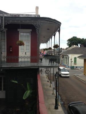 Second floor street view