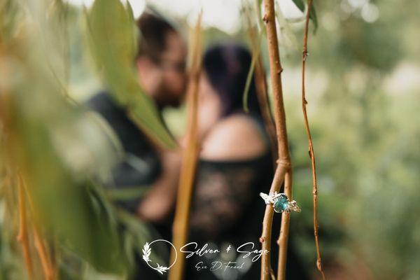 It's true love...engagement ring photography