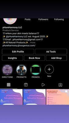 Follow us on IG @phureharmony