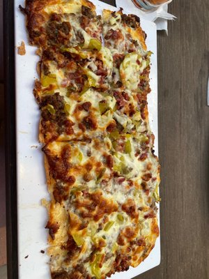 Cheeseburger Flatbread