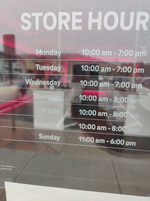 10am start time on Thursdays, but no staff and doors locked at 10:31am.