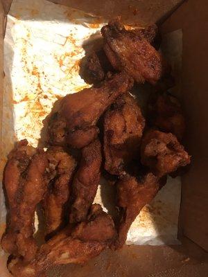 Buffalo organic wings