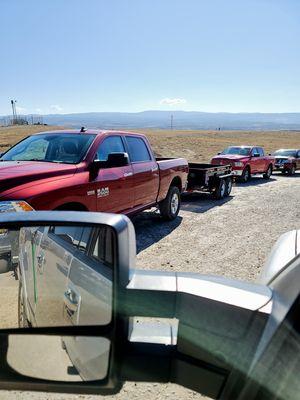 Line at Mesa county landfill