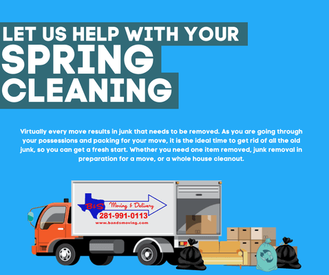 We love spring cleaning!